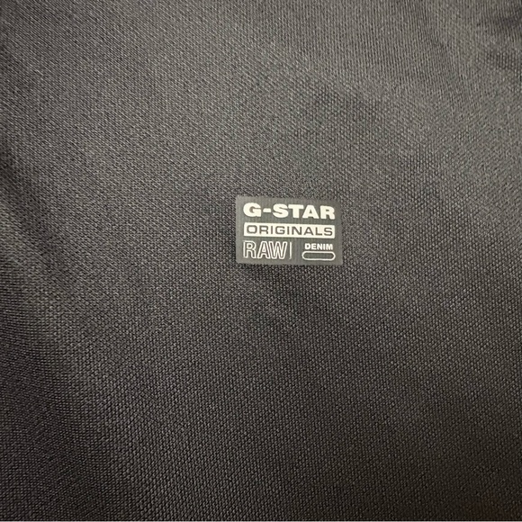 G-Star Aichesal Or Slim Tracktop Sweat zip up size Small black and white - Picture 7 of 15